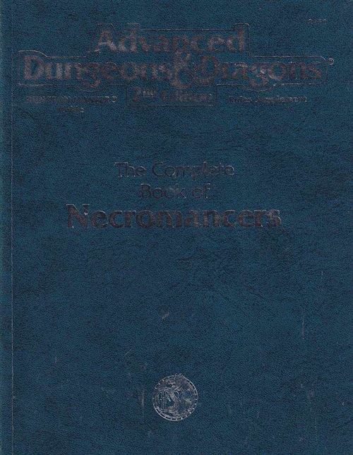AD&D 2nd Edition - The complete book of Necromancers (B-Grade) (Genbrug)